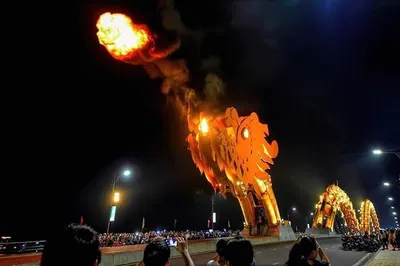 Da Nang Night Adventure: Marble Mountain, Monkey Mountain & Dragon Bridge