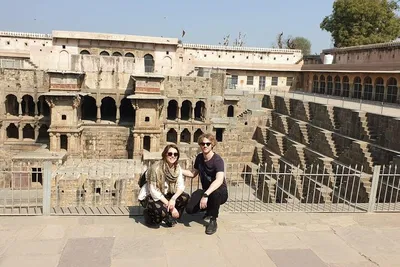 Discover Ancient Wonders: Jaipur's Abhaneri Step Well Day Tour