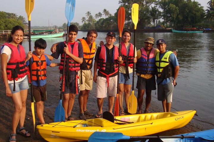 Glide Through Goa's Hidden Waterways: Spike's Salonia Kayaking Adventure
