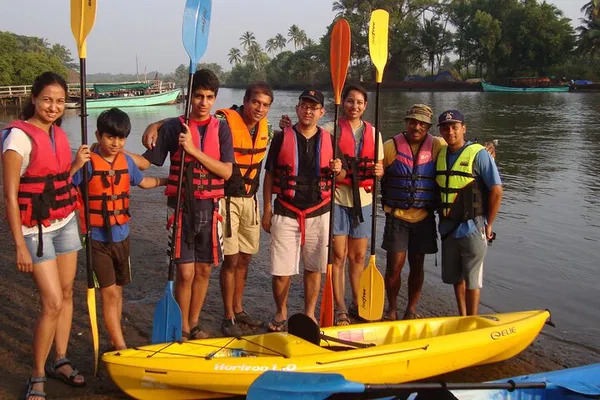 Glide Through Goa's Hidden Waterways: Spike's Salonia Kayaking Adventure