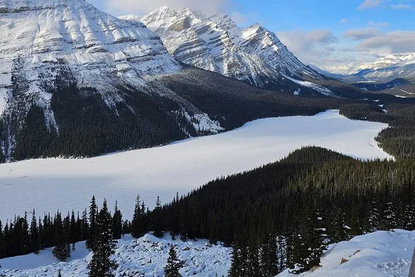 Unforgettable Winter Wonderland: Private Tour of Banff & Icefields Parkway