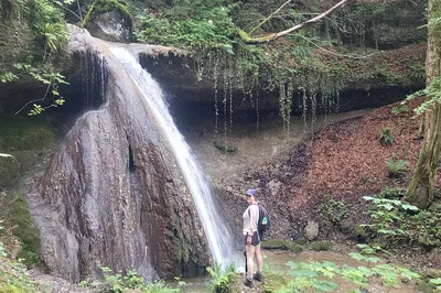 Lorze Valley Hike: Caves, Waterfalls & Forest Escape