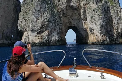Capri Boat Trip from Massa Lubrense: Small Group Tour