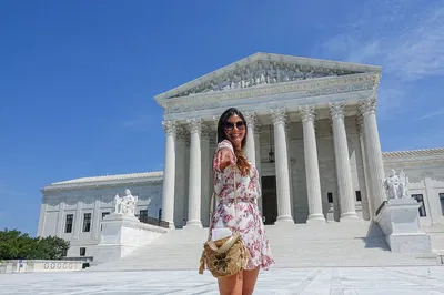 Monumental Memories: Private Photoshoot at White House & Supreme Court