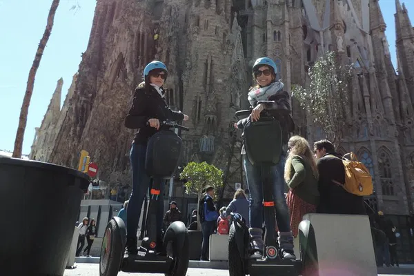 Glide Through Barcelona: Segway to Sagrada Familia