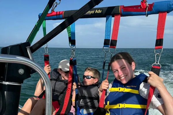 Soar Above: Sarasota Parasailing Adventure!