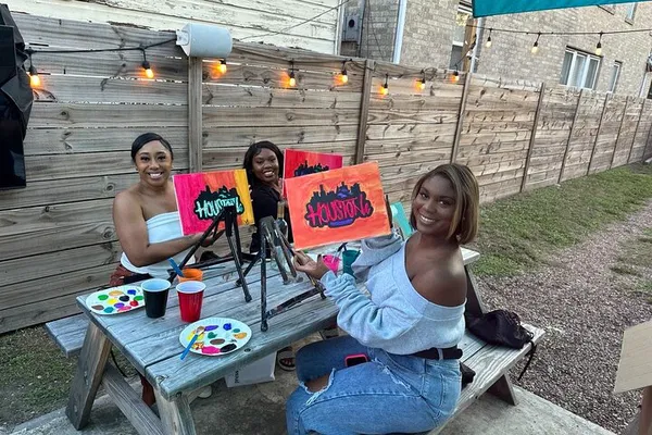 Unleash Your Inner Artist: Hip Hop & R&B Paint and Sip Extravaganza!