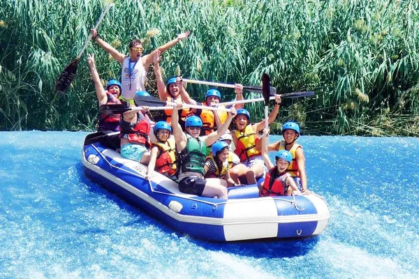 Thrilling Segura River Rafting Adventure with Paella Feast!