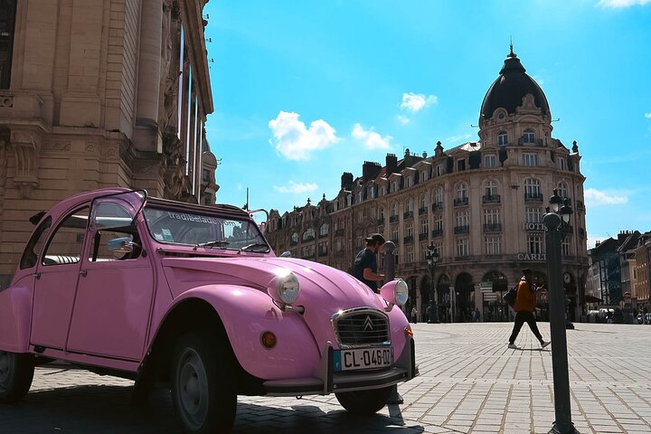 Lille's Hidden Gems: A 2CV Convertible Adventure