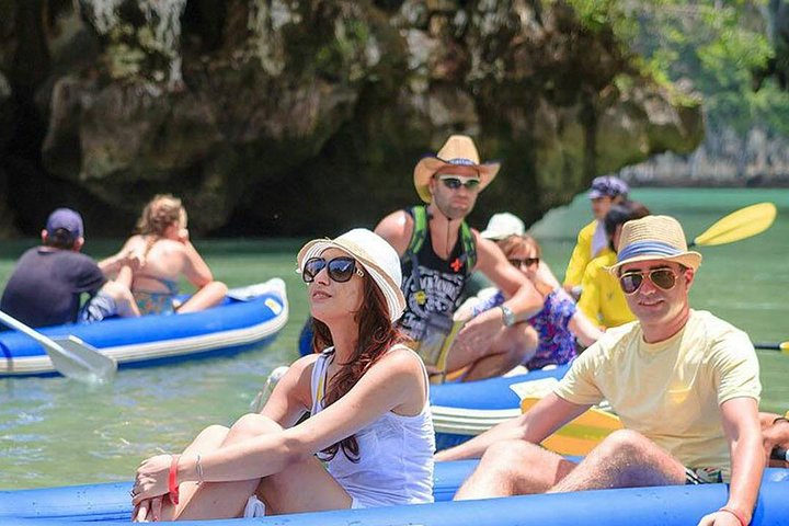Phang Nga Bay Adventure: James Bond Island Sea Canoeing & Panyee Lunch!