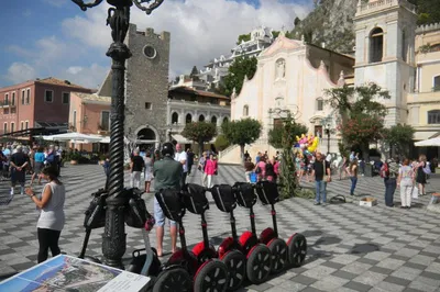 Glide Through History: Taormina Segway Shore Excursion!
