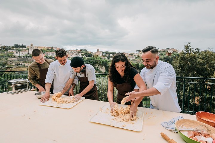 Amalfi Coast Cooking Class with Local Brothers