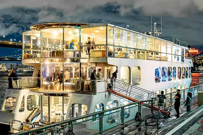 NYC Christmas Yacht Cruise: Dinner, Drinks & Skyline!