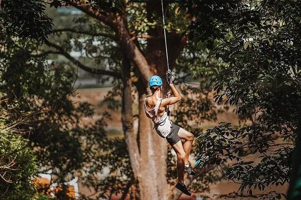 Phuket's 4 Elements Day: Zipline & Waterfall Expedition!