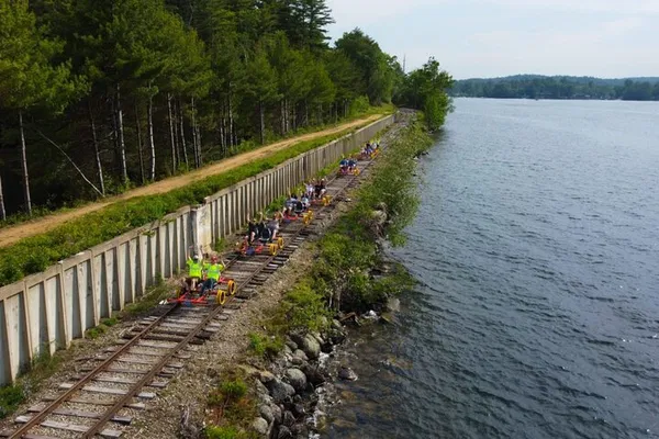 Rail Bikes Lakes Region: Pedal the Rails!
