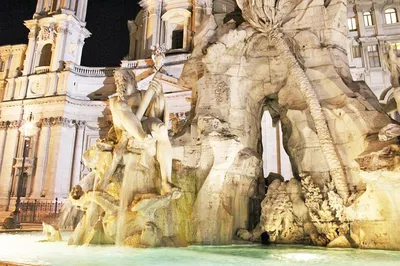 Rome Night Tour: Pizza, Gelato & Kid-Friendly Fun!