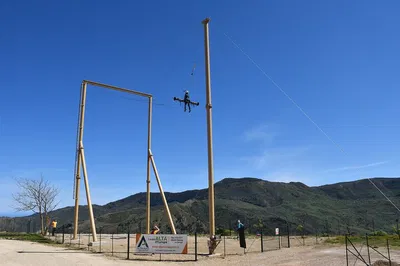 Thrill Ride: Devil's Flight Giant Swing - Sicily