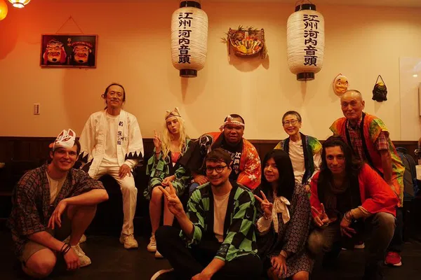 Groove to Bon Odori: Japanese Folk Dance Fiesta near Tsutenkaku!