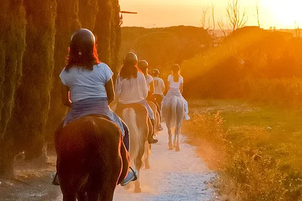 Sunset Serenity: Horseback Riding Adventure at Certosa di Pisa