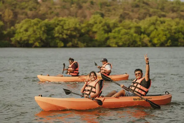 Goa: Private Island Kayaking & Sunset Adventure
