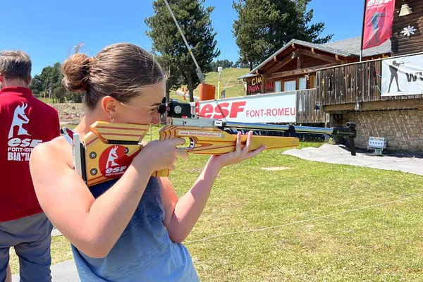 Experience Biathlon Thrills: Air Rifle Initiation in Perpignan!