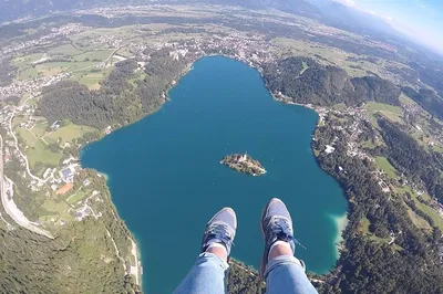 Soar Above Lake Bled: A Breathtaking Paragliding Adventure