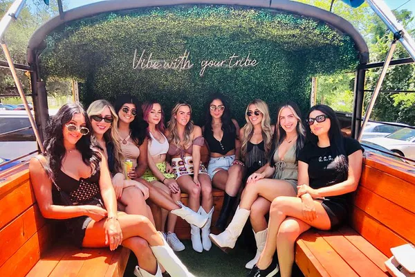Austin's Insta-Worthy Murals & Mimosas: Roofless Party Bus Photo Adventure!