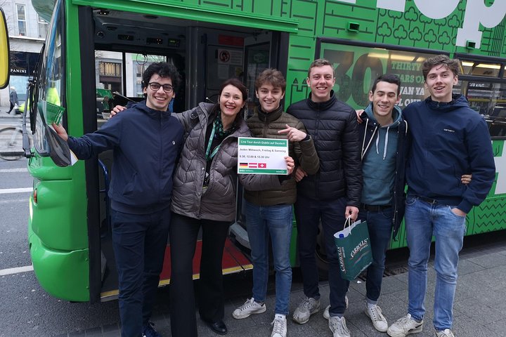 Explore Dublin: Live German Hop-On Hop-Off Adventure!
