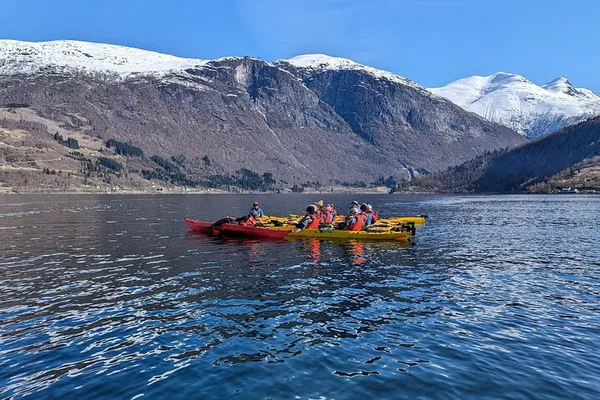 Olden Fjord Kayaking: Easy Tour for Beginners!