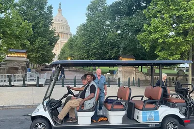 Discover DC's Icons: A Cart Shuttle Adventure Through History