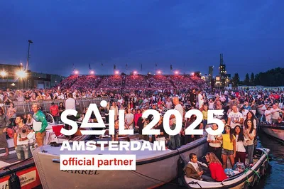 Amsterdam SAIL 2025: Sunset Fireworks Cruise with Drinks