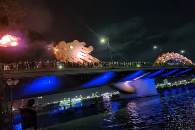 Da Nang by Night: Dragon Show & Marble Mountain Adventure!