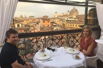 Rome's Rooftop Culinary Journey: Dine with a View!