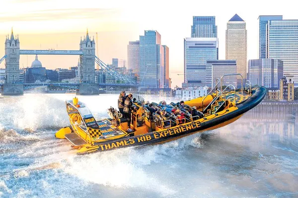 Tower RIB Blast: 20-Min Speedboat Thrill Ride!