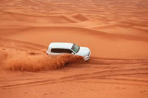 Thrilling Dubai Desert Safari: Dune Bashing & Cultural Immersion
