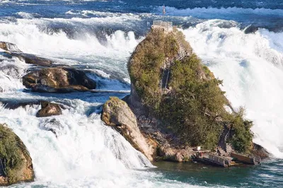 Unveil Swiss Wonders: Rhine Falls & Stein am Rhein Private Day Trip