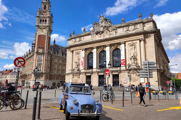 Lille's Charm Unveiled: A 2CV Convertible Adventure