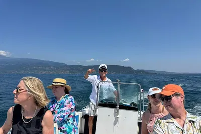 Lake Garda's Hidden Gems: A Private Boat Tour with Wine & Fish Aperitivo