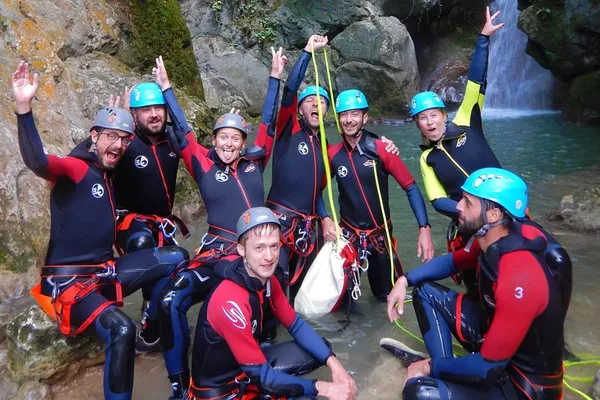 Unleash Your Inner Explorer: Thrilling Canyoning Adventure in Grenoble's Vercors!