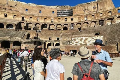 Step into Ancient Rome: Colosseum Gladiator Arena, Forum & Palatine Hill Adventure