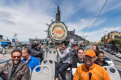 San Francisco Adventure: Bus, Boat & Bike - Triple the Fun!