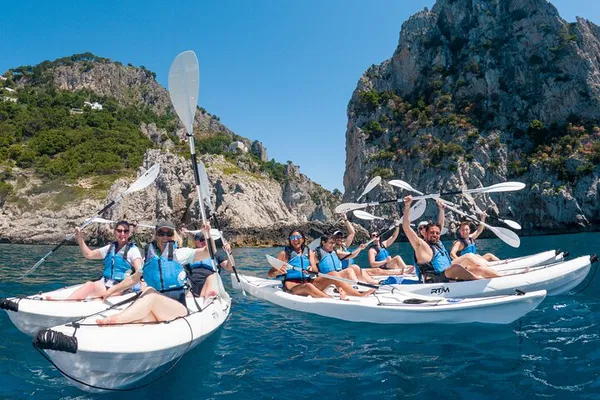 Glide Through Capri's Hidden Gems: A Kayak Adventure