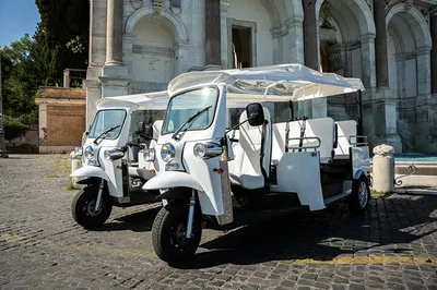 Uncover Rome's Charms: A Tuk-tuk Adventure with Prosecco