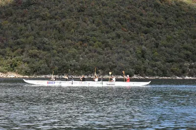 Glide Through Lim Bay: A Hawaiian Canoe Adventure in Istria