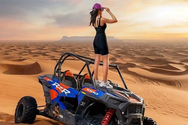 Dubai Desert Safari: Quad Bike, Sandboard & BBQ