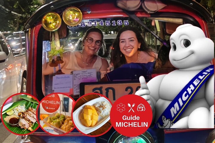 Bangkok Michelin Food Tour: Tuk-Tuk & Hotel Pick-Up
