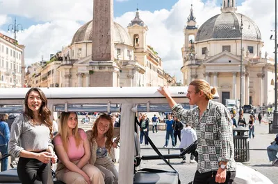 Zip Through Rome's Treasures: A Private Golf Cart Adventure