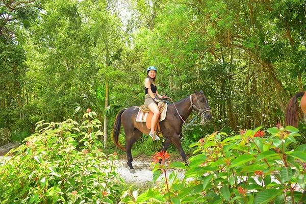 Cancun Jungle Adventure: Horseback, ATV, Zipline & Cenote