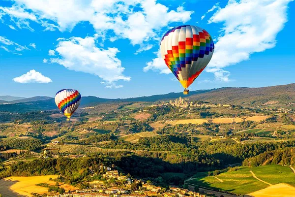 Tuscany Hot Air Balloon Ride from Chianti