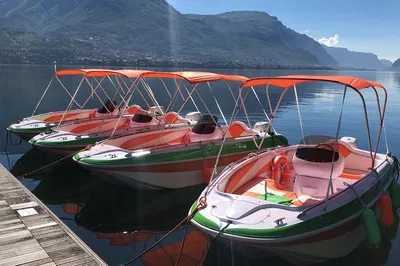 Lake Como Speedboat Adventure: 3-Hour Sunshine 500 Rental